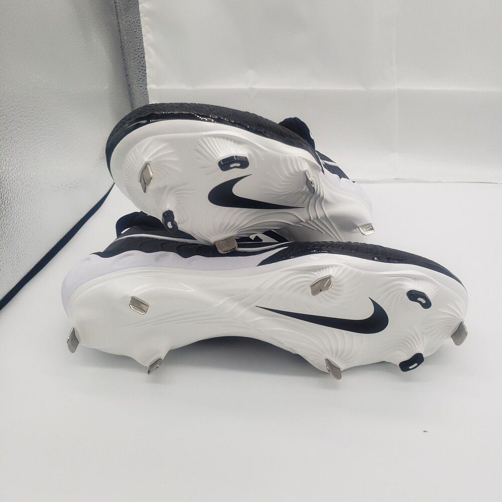 NEW Nike Alpha Huarache NXT Mens Metal Baseball Cleats Black Sz 10.5 DJ6517-001 - Picture 8 of 9